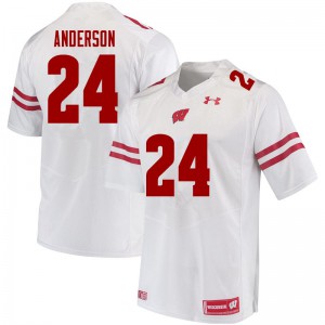 #24 Haakon Anderson UW Men Player Jerseys White