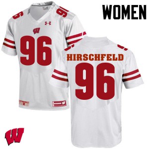 #96 Billy Hirschfeld UW Women Player Jersey White
