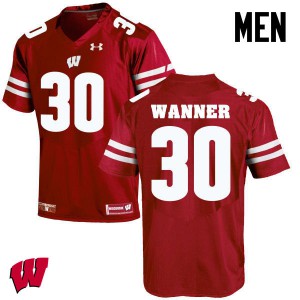 #30 Coy Wanner University of Wisconsin Men Alumni Jersey Red
