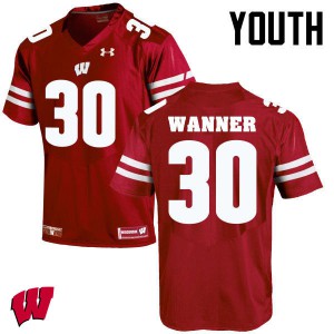#30 Coy Wanner Badgers Youth Alumni Jersey Red