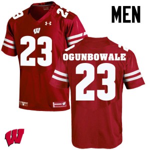 #23 Dare Ogunbowale Wisconsin Men High School Jersey Red