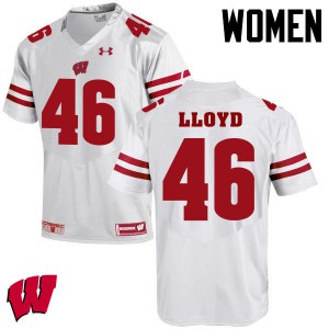 #42 Gabe Lloyd UW Women University Jersey White
