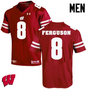 #8 Joe Ferguson Badgers Men Official Jersey Red