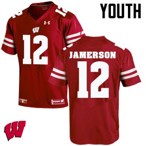 #12 Natrell Jamerson Wisconsin Youth Alumni Jersey Red