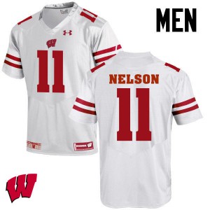 #11 Nick Nelson UW Men Player Jerseys White