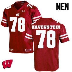 #78 Robert Havenstein Badgers Men Player Jerseys Red