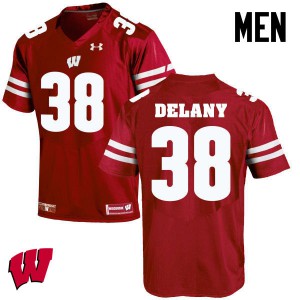 #38 Sam DeLany UW Men Player Jersey Red