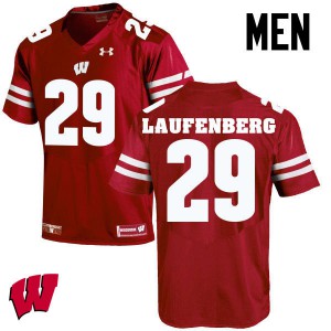 #29 Troy Laufenberg Wisconsin Men Alumni Jersey Red