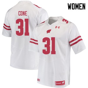#31 Madison Cone UW Women Official Jersey White