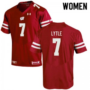 #7 Spencer Lytle UW Women Player Jerseys Red
