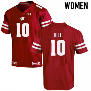 #10 Deacon Hill University of Wisconsin Women University Jersey Red