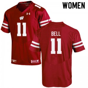 #11 Skyler Bell Wisconsin Women NCAA Jersey Red